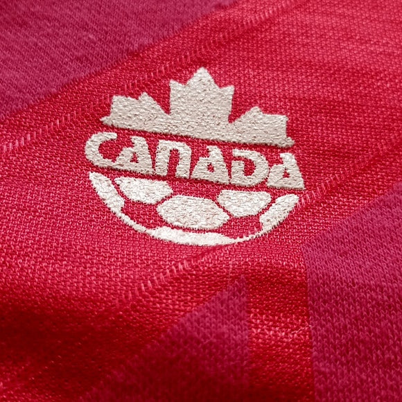 VINTAGE RARE 1980s Adidas Team Canada Soccer Jersey Holliday