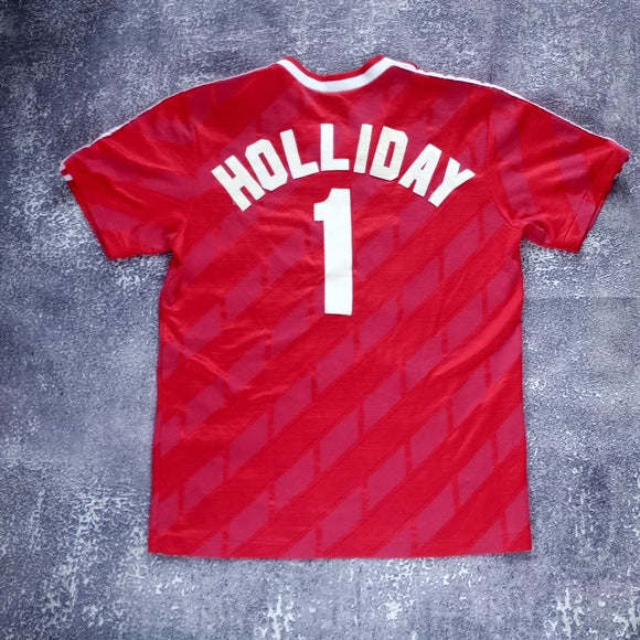 VINTAGE RARE 1980s Adidas Team Canada Soccer Jersey Holliday