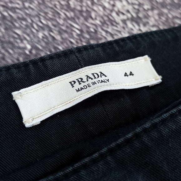 Prada Denim Flare Style Jeans Made In Italy Stretch 0120-559-914
