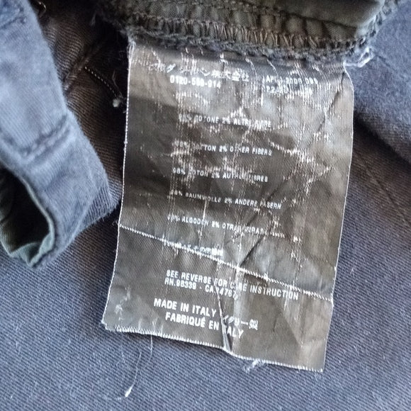 Prada Denim Flare Style Jeans Made In Italy Stretch 0120-559-914