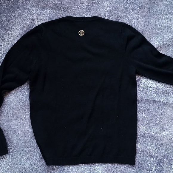 Versace Wool Chain Pattern Shirt/Sweater