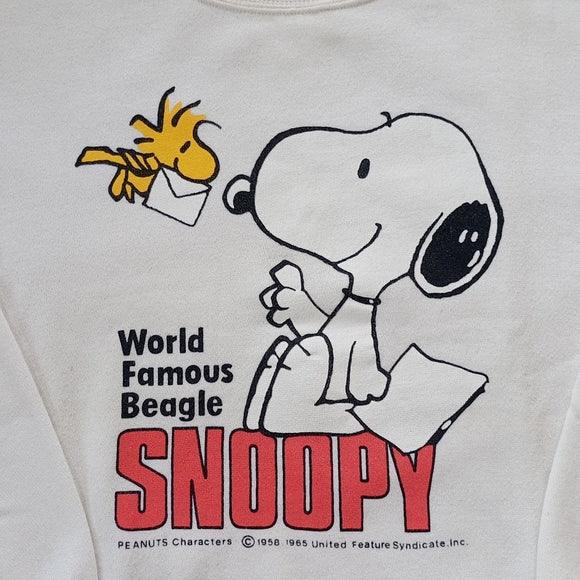 Vintage 1965 World Famous Beagle Snoopy Crewneck Sweater