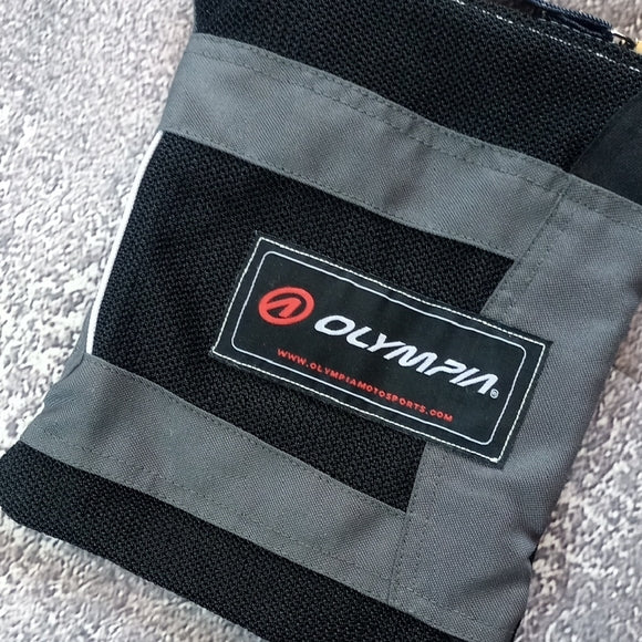 One-of-a-Kind Reworked OLYMPIA Motorcycle Jacket Crossbody Bag – Unisex