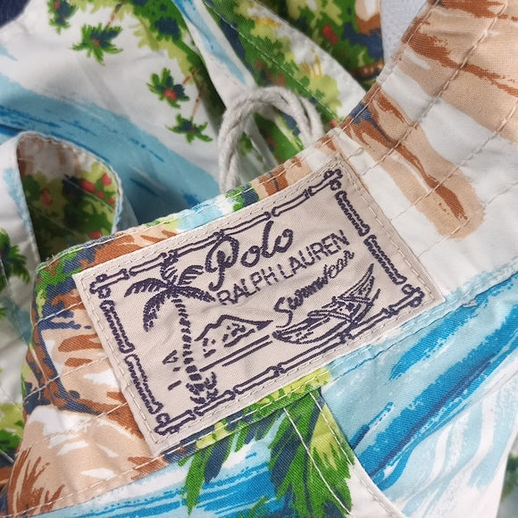 POLO RALPH LAUREN HAWAIIAN TRAVELLER SWIM SHORT unisex