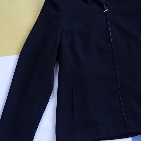 Vintage Amani Collezioni Black Blazer Epaulettes