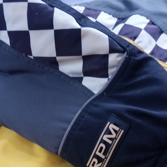 ski-doo Team Performance Jacket Light Distress Checkered Flag Arm UNISEX
