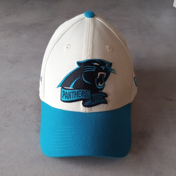 New Era Carolina Panthers NFL22 Sideline 39Thirty White/ Blue Flexfit Hat