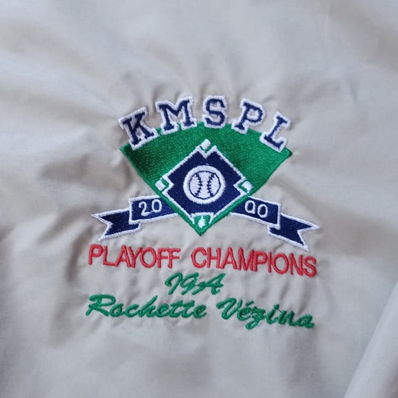 VINTAGE 2000 Baseball Playoff Champions Windbreaker