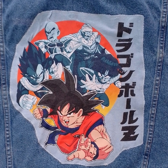 Vintage REWORKED DRAGON BALL Z CHEROKEE GOKU UPCYCLE