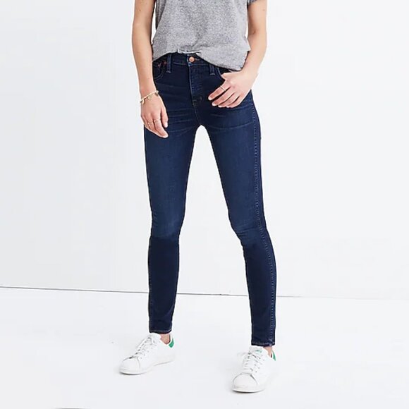 MADEWELL 10" High-Rise skinny Denim Jeans