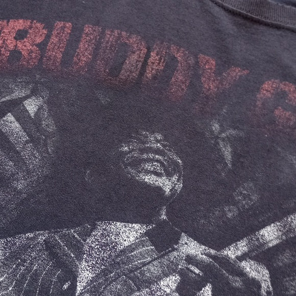 Buddy Guy Living Proof Tour 2011 Band T-Shirt Distressed