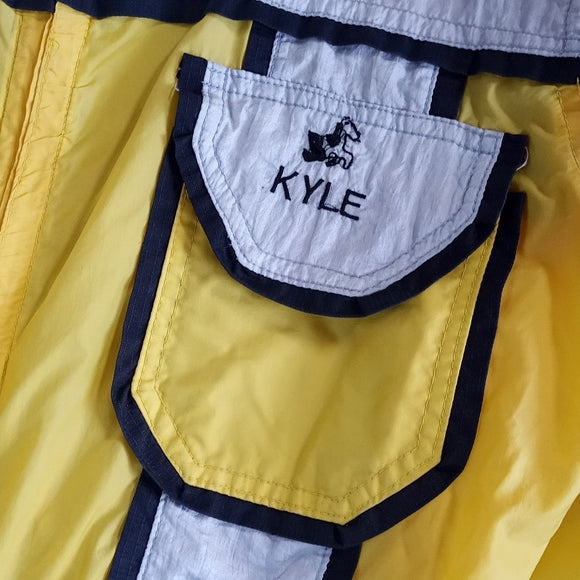 Vintage Harness Horse Racing Suit Jumpsuit Stars Super Dave Kyle Forgie
