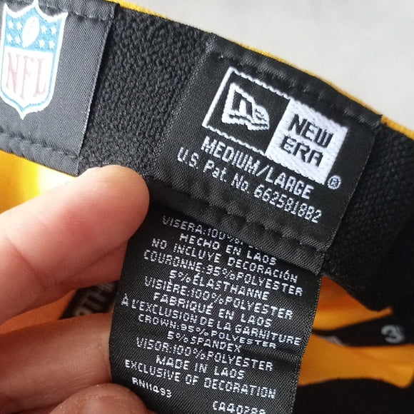 NWOT Washington Commanders New Era SEC 2022 Sideline 39THIRTY Flex Hat - Gold