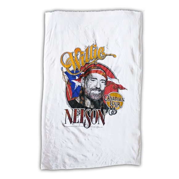 RARE 1985 Willie Nelson Canadian Tour Scarf