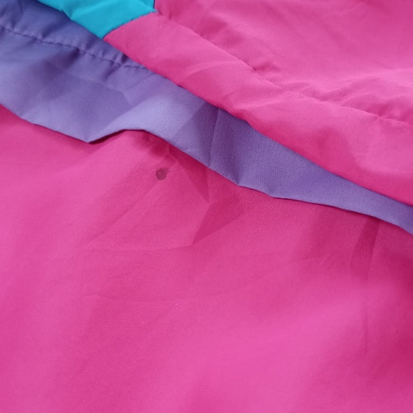 Vintage 90s Funky Aunt Aiv Colour Block Windbreaker Jacket UNISEX