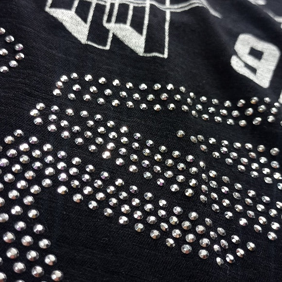 Armani Exchange 1991 Bedazzled Shirt WOMENS