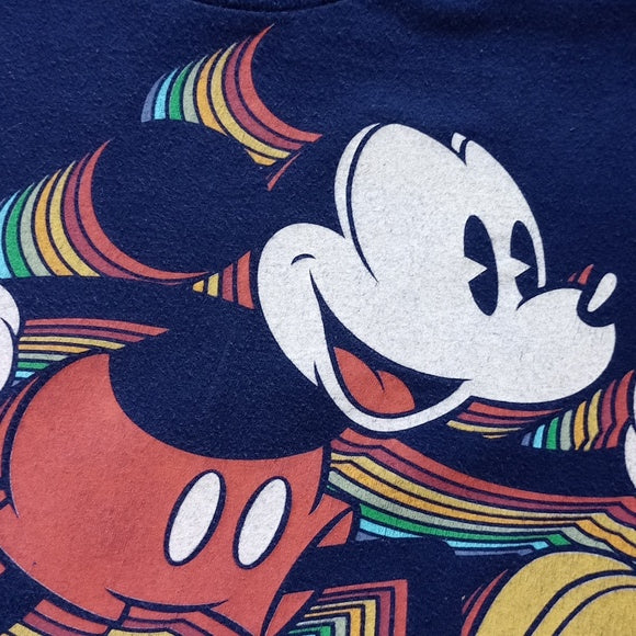 DISNEY Running Mickey Mouse Graphic T-Shirt UNISEX
