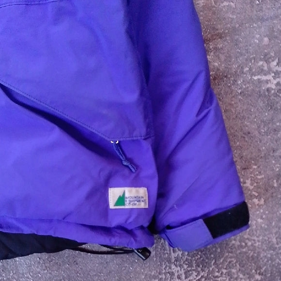 MEC Goose Down Blue Winter Jacket WOMENS GORE-TEX