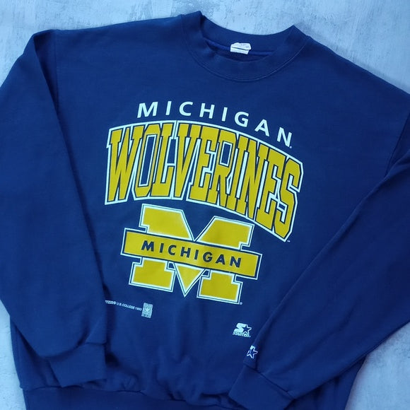 Vintage 1993 Started Michigan Wolverines Crewneck Sweater UNISEX