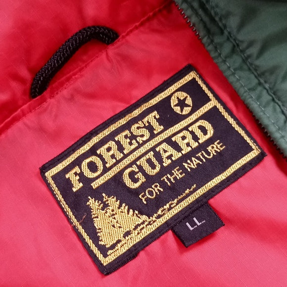 Vintage Forrest Guard Goose Down "For The Nature" Puffer Jacker