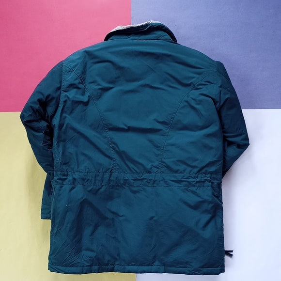 Women's Vintage The North Face Goose Down Winter Jacket Green