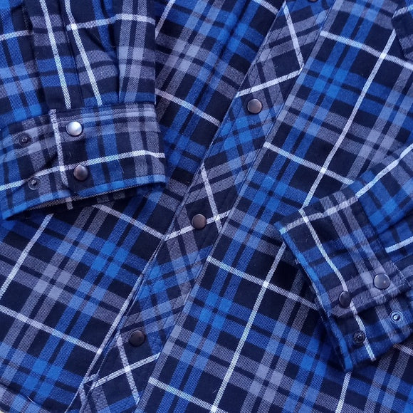 BC Clothing Lumberjack Plaid Button-Up Woodsmen Jacket