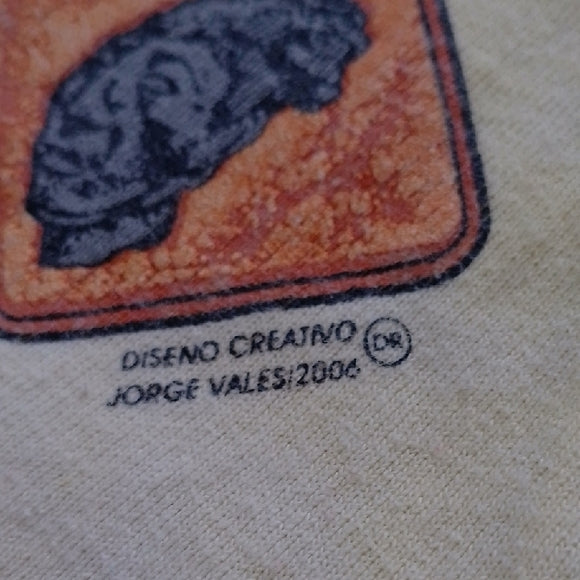 2006 Chichen Itza Kids Fringe Top - Yellow