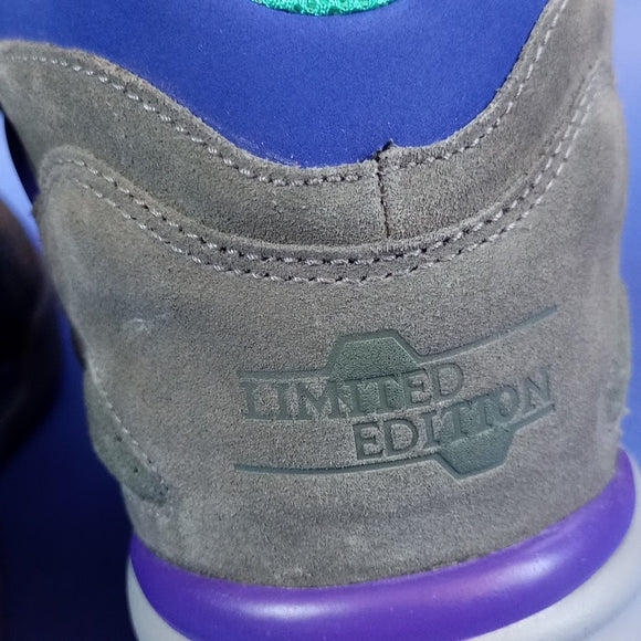 RARE REEBOK Omni Pump Gray Purple Teal Suede Japan Limited Edition