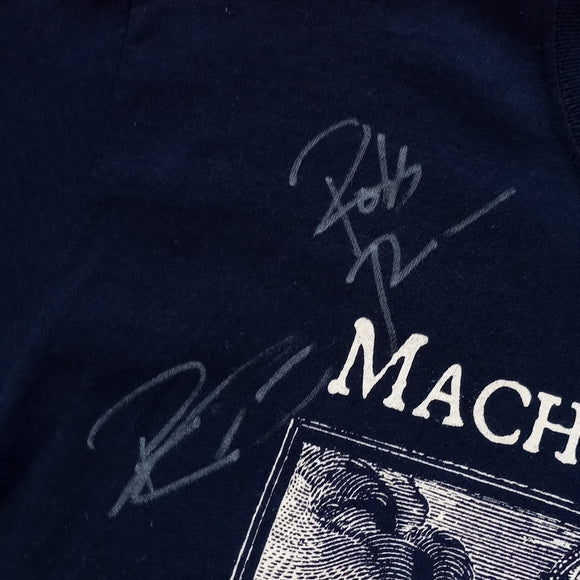 Autographed/SIGNED Machine Head The Blackening Summer 2008 Tour T-Shirt