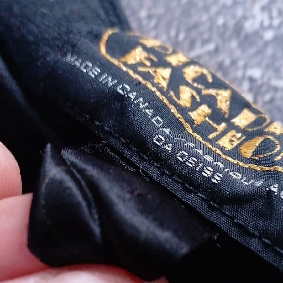 VINTAGE 90s PICADILLY FASHIONS Black Sleeveless Top