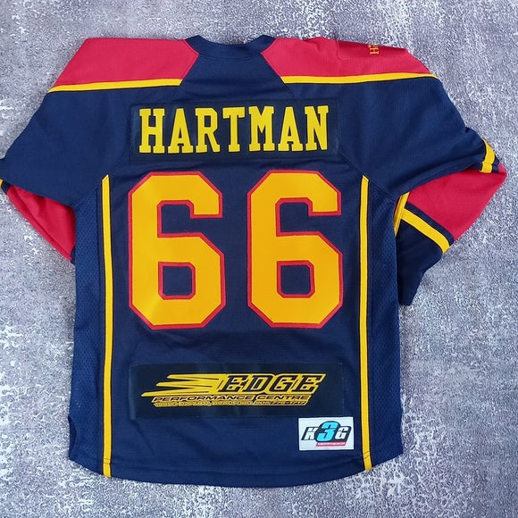Aurora Panthers #66 Hartman Hockey Jersey
