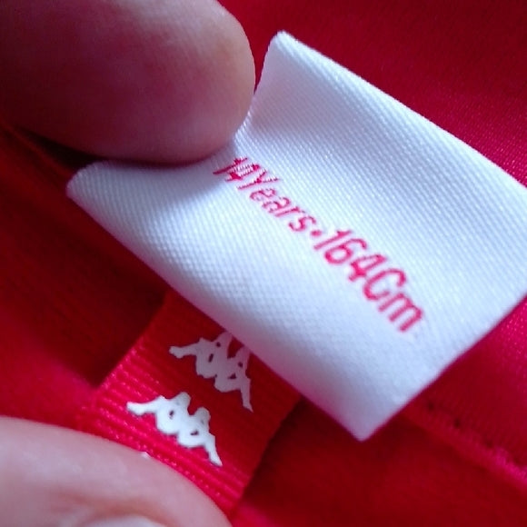 Kappa Red and Black Track Jacket