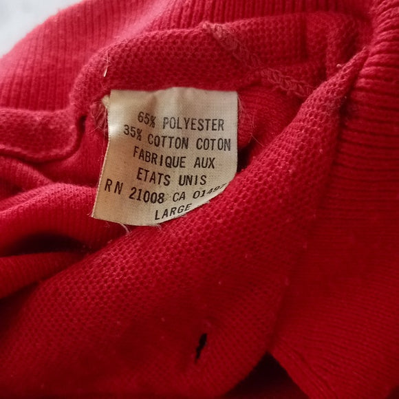 Vintage 1960s Lacoste IZod Polo T-Shirt