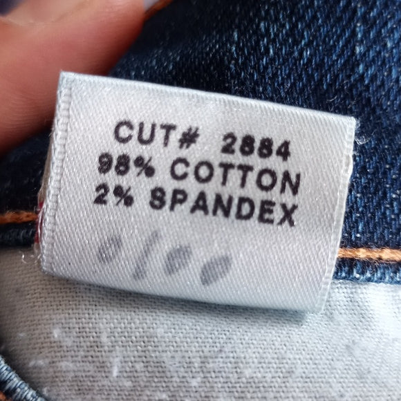 J BRAND THE DEAL DENIM JEANS CUT #2884 STY# 9612INK