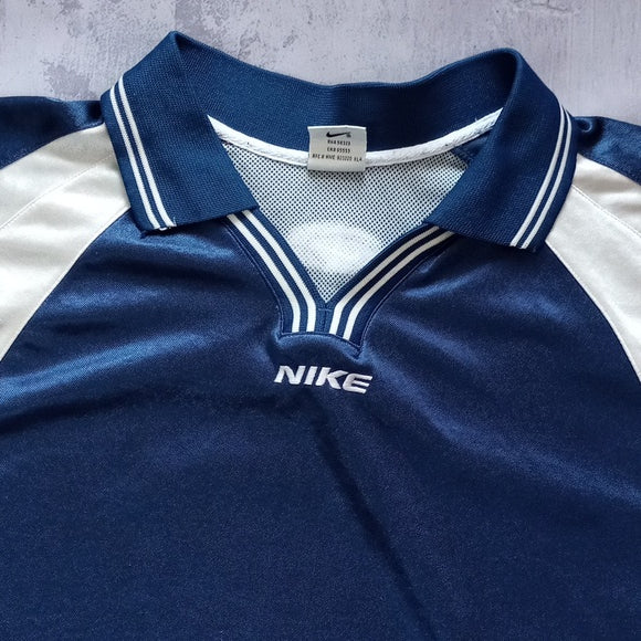 Vintage 90s Nike Polo-T-shirt Jersey Essential unisex