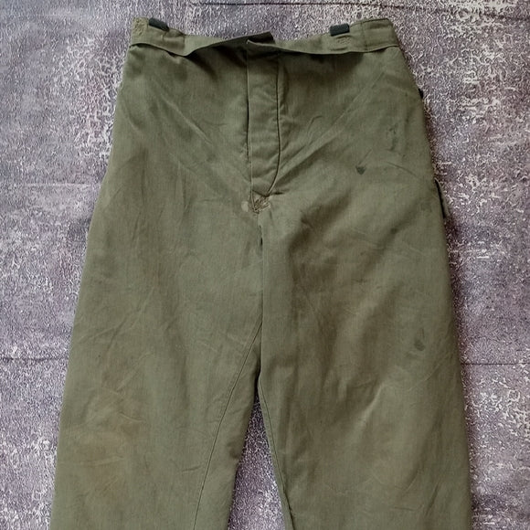 Vintage Military Style Baggy Pants