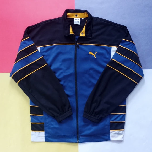 Vintage 90s PUMA Big Logo Track Style Jacket Unisex