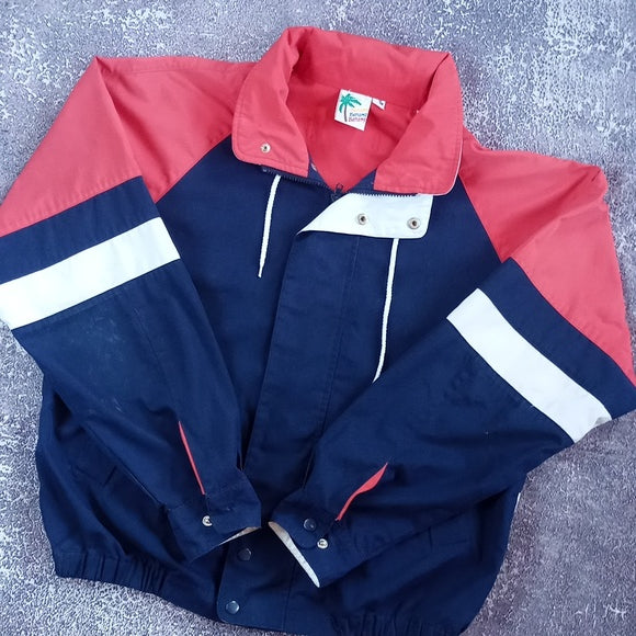 Vintage 90s Bahama Bahama Bahama Canvas Style Colour Block Jacket