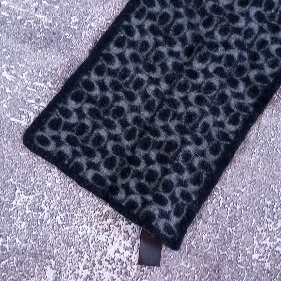 COACH C Pattern Wool Scarf