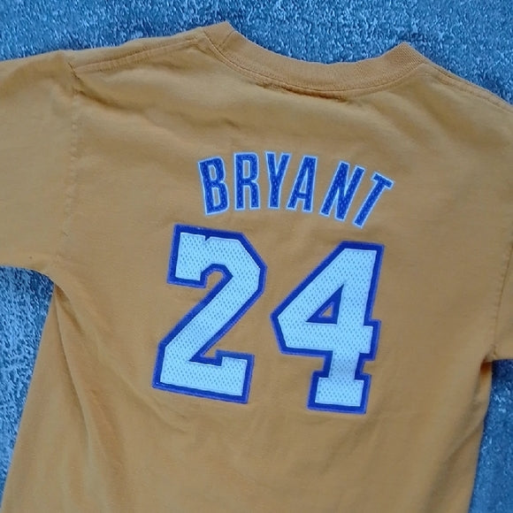 KOBE BRYANT LAKERS #24 T-SHIRT ADIDAS KIDS