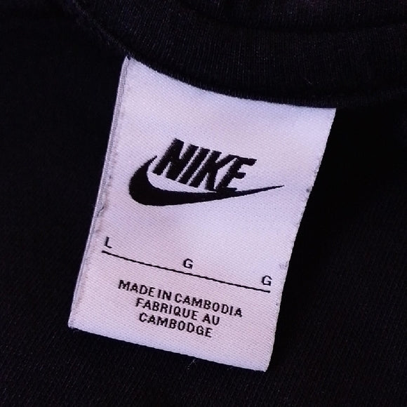 Nike Men's BLACK Hoodie Sweater