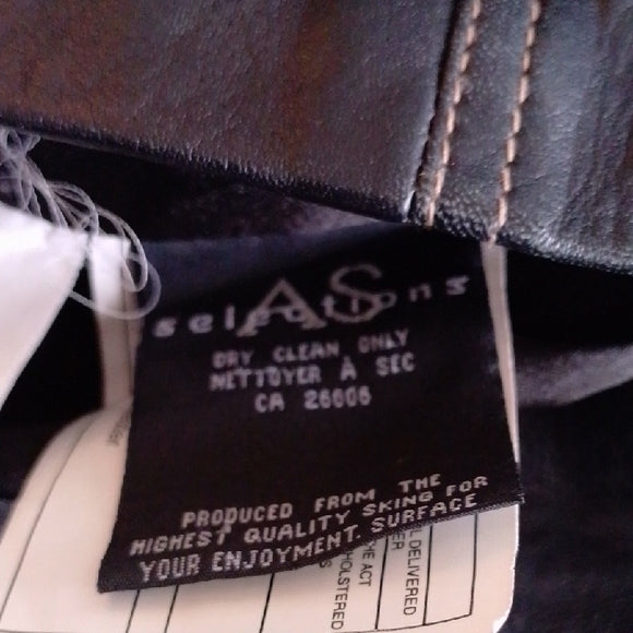 Vintage 90s Lambskin Leather Jacket