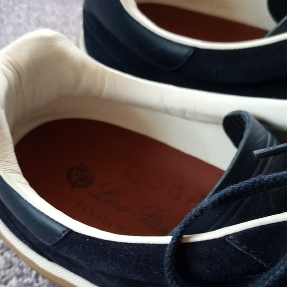 Loro Piana Tennis Walk Sneaker Suede Calf Split