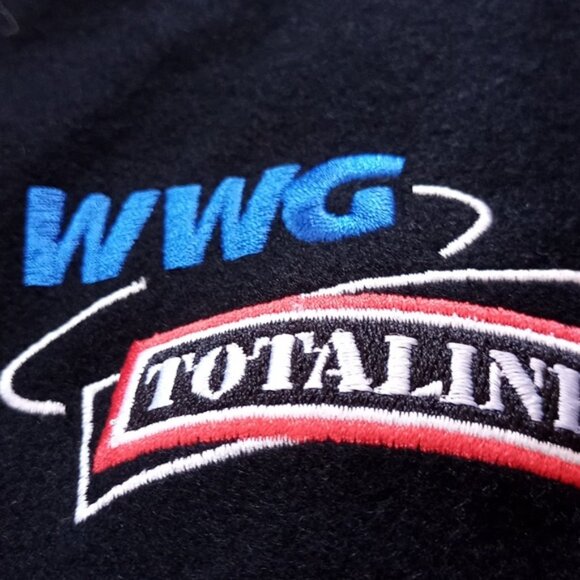 Vintage 90s Wool PAYNE WWG Totaline Leather Varsity Jacket
