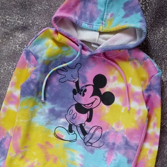 TIE DYE Colorful Mickey Mouse Hoodie