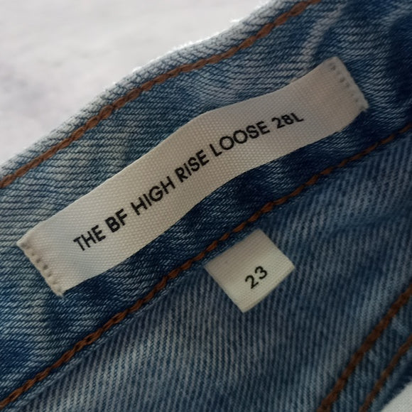 DENIM FORUM THE BF HIGH RISE LOOSE 28L Women's Jeans
