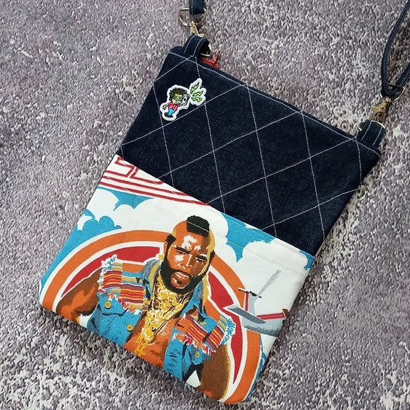 Reworked Vintage 1983 MR.T THE A-TEAM Crossbody Bag – Unisex