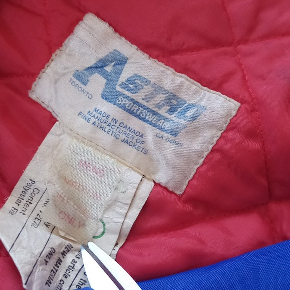 Vintage 80s Pepsi-Cola Button-Up Jacket Varsity