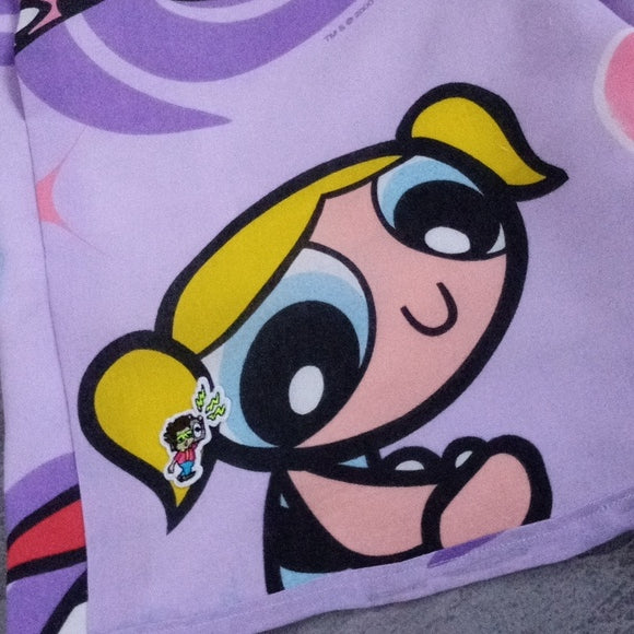 Vintage Boom Box Benny's "Power Puff Girls" Custom Patchwork Shorts – UNISEX