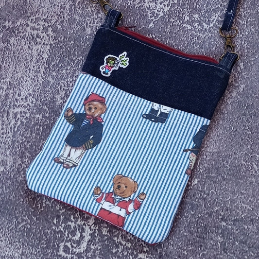 Reworked Polo Bear Ralph Lauren Crossbody Bag – Unisex V2